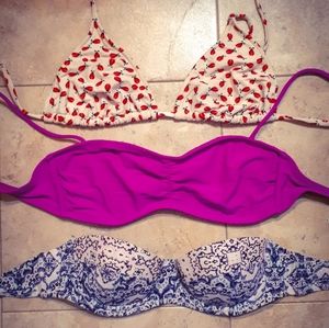 3 bikini tops